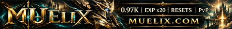 MU ELIX - Classic 0.97K | x20 | Resets | PvP MU Online private server