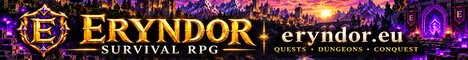 Eryndor | Survival RPG & Conquest Minecraft private server